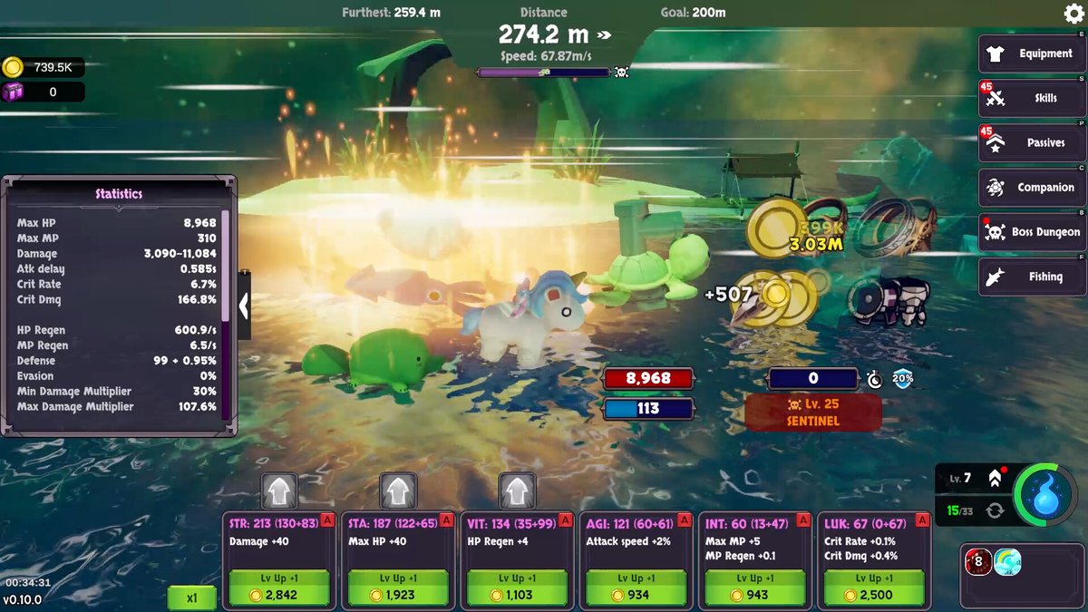 A determined turtle swims toward launch! 🐢🦄🦭

Siegeturtle, a small, satisfying game from YYZ (Havendock), launches November 10! 

#cozygames #indiegamedev