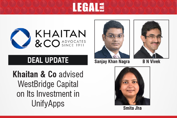 LegalEraGlobal's tweet image. Khaitan &amp;amp; Co Advised WestBridge Capital On Its Investment In UnifyApps

Link to read full News: legaleraonline.com/deal-street/kh…

#KhaitanCo #WestBridgeCapital #UnifyApps #Investment #SeriesBFunding #ArtificialIntelligence #VentureCapital #LegalEra