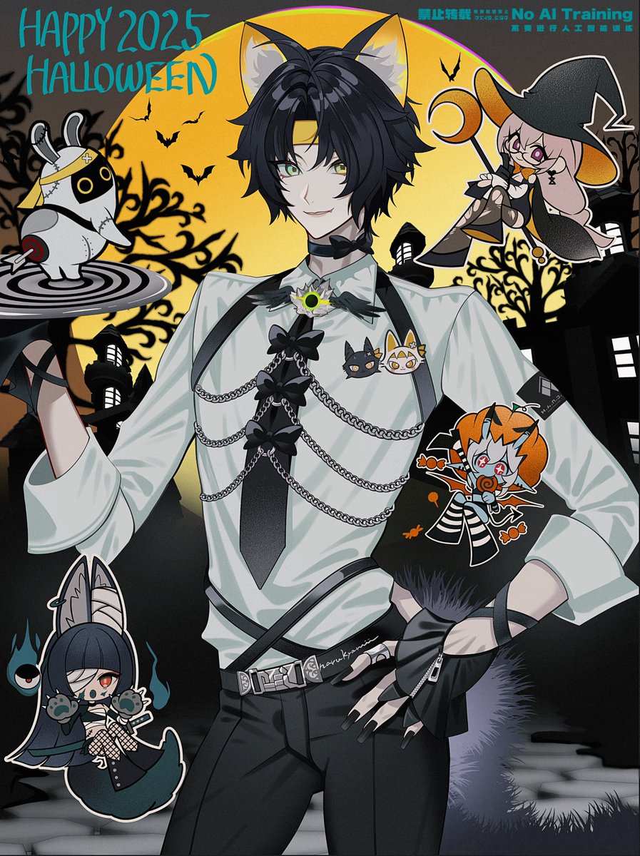 キャミィ (@nkyamii) on Twitter photo 🌕🐈⬛
#harumasa 🌕🐈⬛
#harumasa