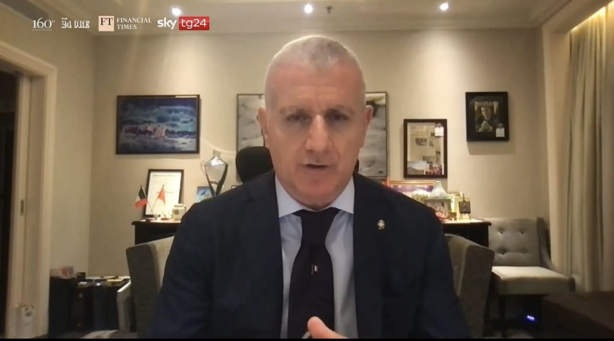 Midercole's tweet photo. Made in Italy Summit on @SkyTG24  in collaboration with @sole24ore  @Assocamerestero Financial Times  @FT “VIetnam has a young population that is attentive to the digital economy and sustainable growth. Italy can play a key role thanks to its technology” 🇮🇹 @icham https://t.co/4ChfSGiMYG