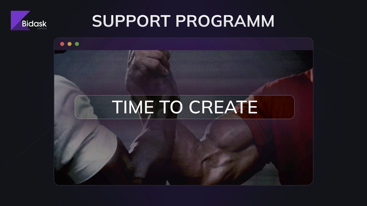 BidaskProtocol's tweet image. Bidask will buy back your memetoken!

We are excited to launch a new rewards program, designed to support strong, independent teams who launch on our platform.

The mechanics are simple:

— You create your token on Bidask.

— You grow your community and generate trading volume.…