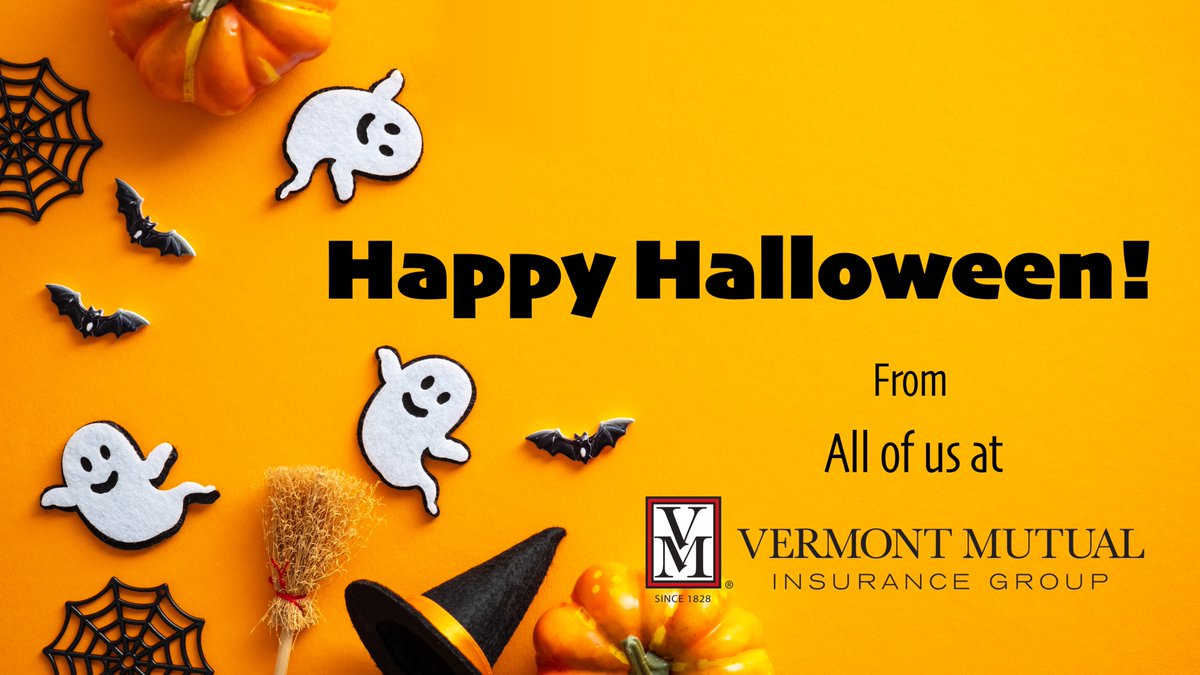 Vermont Mutual wishes all the little ghouls and ghosts out there a Spooky &amp; Safe Halloween!