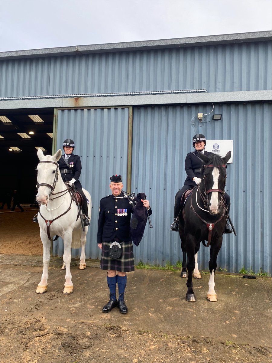 PSOSHorses's tweet image. On Wednesday and Thursday of this week we had the pleasure of hosting the annual National Mounted Trainers and Assessors Conference.  The conference was well attended by our colleagues around the UK.  Thanks to @GPolPB for welcoming our guests. #HasteYeBack #ThanksForComing