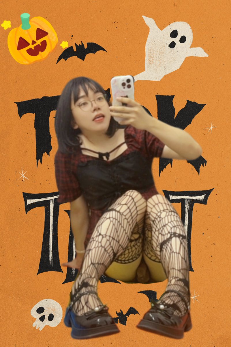 #可爱的男孩子 #男娘 #cd #雌堕男娘 #Halloween2025 不给🍬就捣蛋🎃哦对了，流心棒棒糖最爱吃哦👻