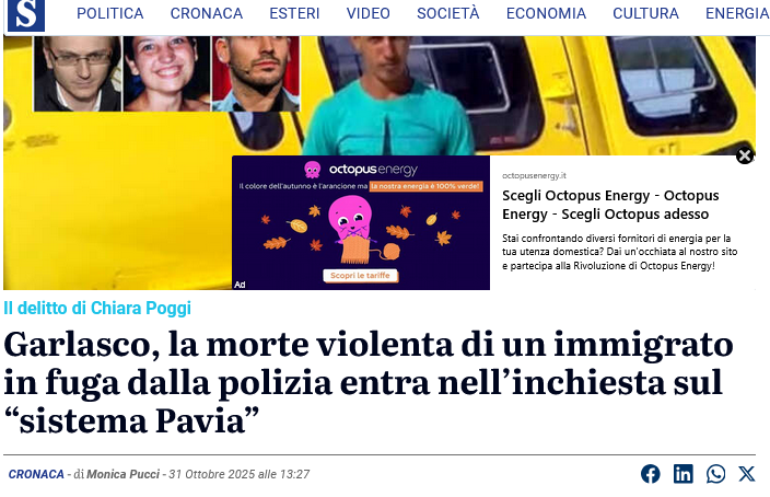 riktroiani's tweet image. #Garlasco, ennesimo colpo di scena. 

Il “sistema #Pavia” che la nuova inchiesta  considera al centro della presunta corruzione del giudice #Venditti,  viene chiamato in causa anche dai legali della famiglia di Soufiane Ech Chafiy, ucciso nel marzo 2016. 

Da loro è arrivata la
