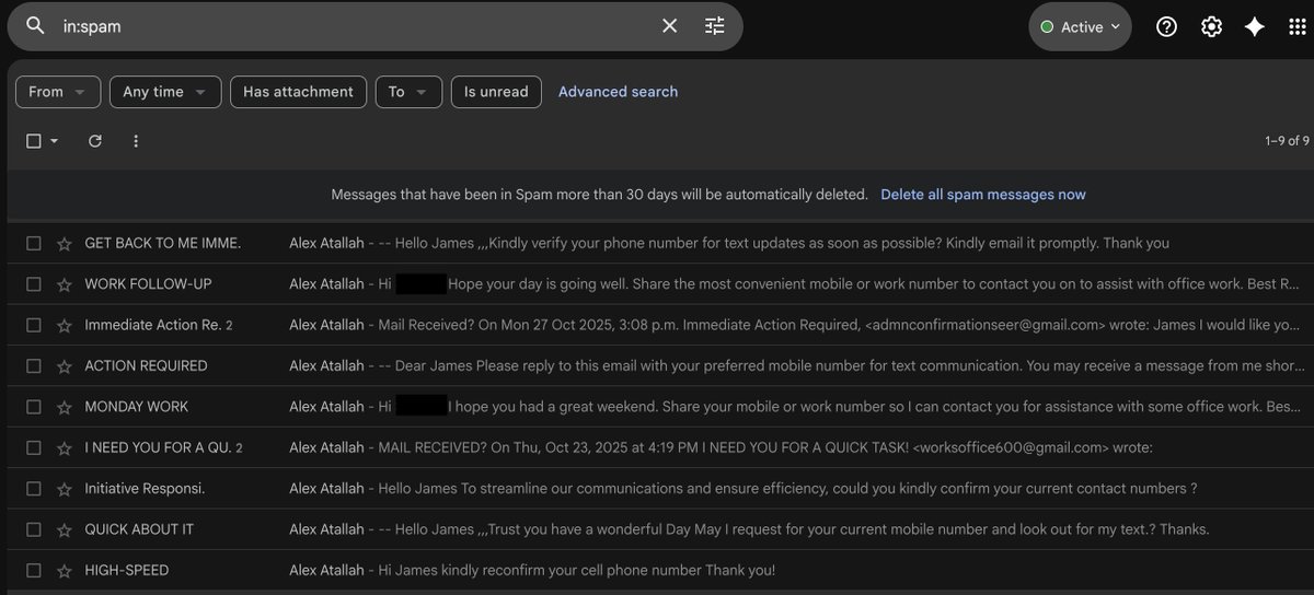 É impressionante que alguns desses golpistas de e-mail ainda nem estejam usando LLMs (Legal Life Management).