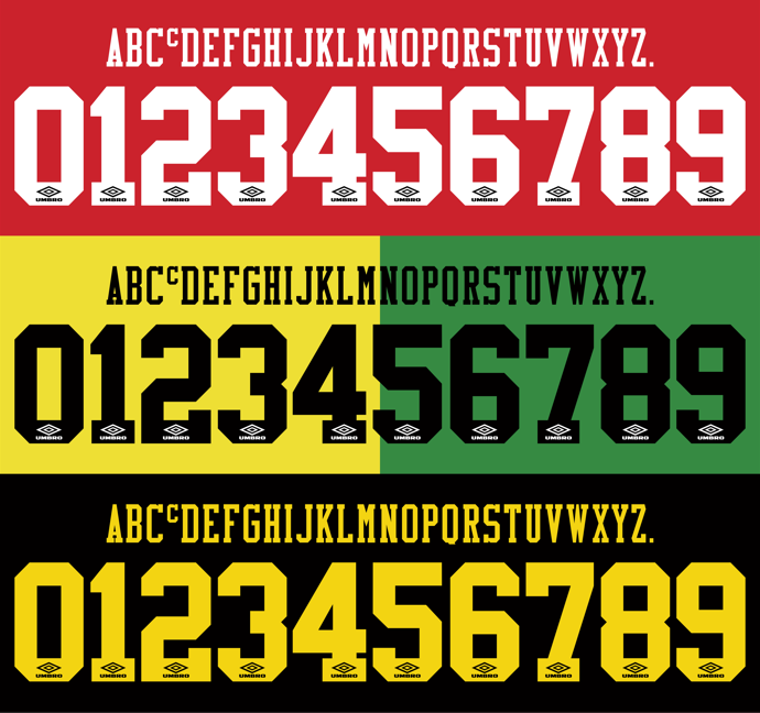 Is this the best nameset of the 1990s? We think so! 

Available to download as a vector here, along with over 20 other United nameset vectors 
thenamesetlab.com/collections/ma…