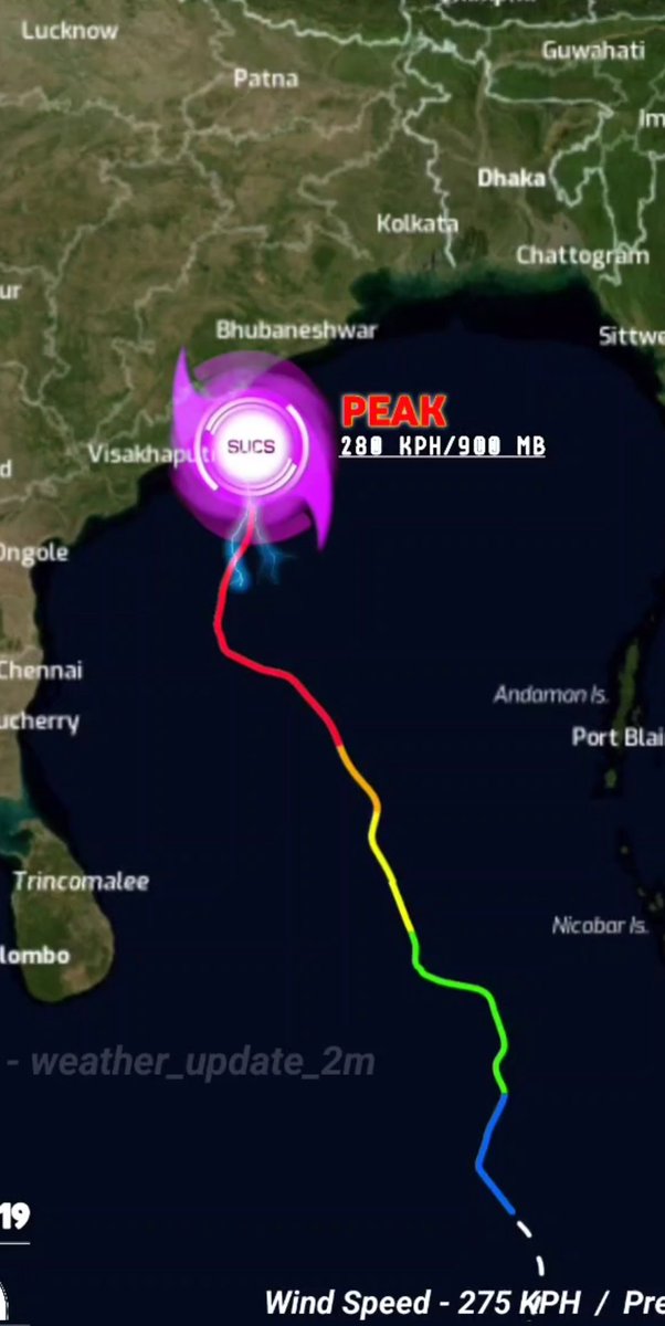 WeatherUpdate2m's tweet image. instagram.com/reel/DQeVh2BDK… Check Cyclone Fani Animation, Available Only On Instragram. 

#fani #cyclonefani #sstvi #patlama #더블유 #wu2m