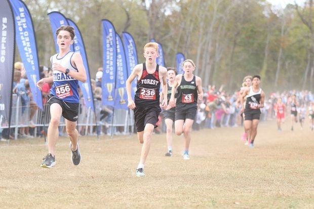 The boys XC team had their best finish at Virginia Middle School States ever by placing 7th overall out of 37 schools! Congrats on an amazing season!