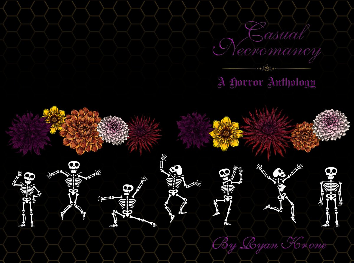 RyanK1986's tweet image. It&apos;s a pretty cool title.

Got that Danse Macabre (*dance of the dead).

And it&apos;s only 99 cents [ebook] (*for Halloween. Limited time offer.)

There&apos;s a demon, a creepy ghost, cake, a vampire, other weird stuff.

(*see link below. With FREE SAMPLE.)

#Halloween