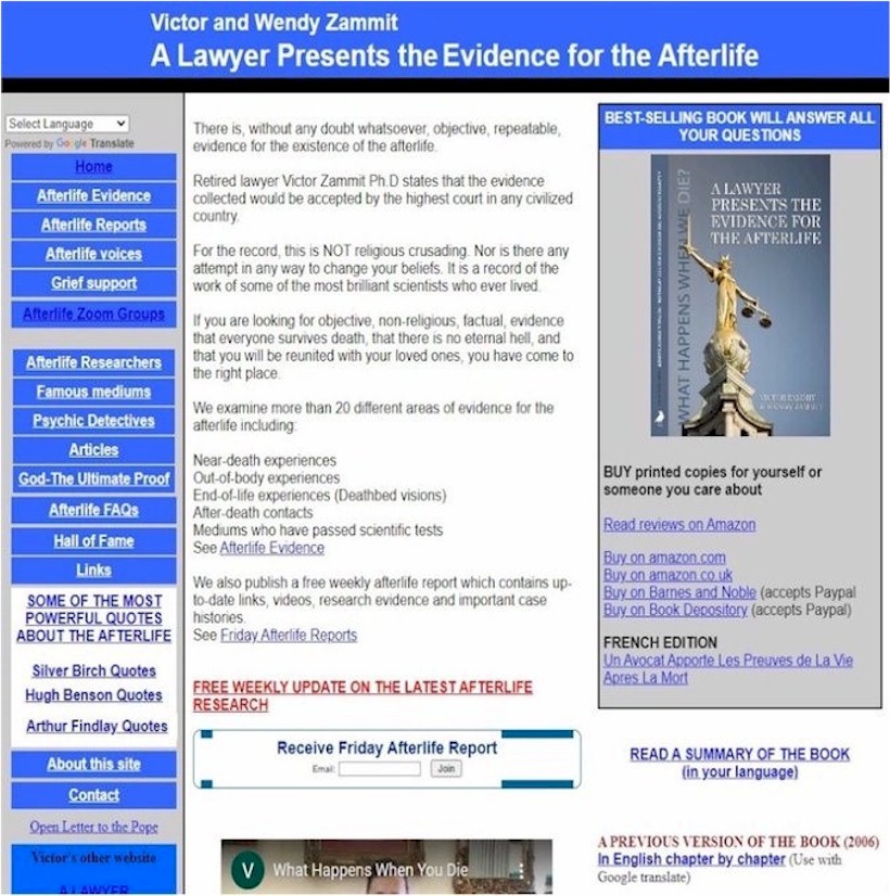 Victor Zammit's Friday Afterlife Report For October 31st Is Now Available | victorzammit.com/October31st202… | #NDEs #afterlife #consciousness