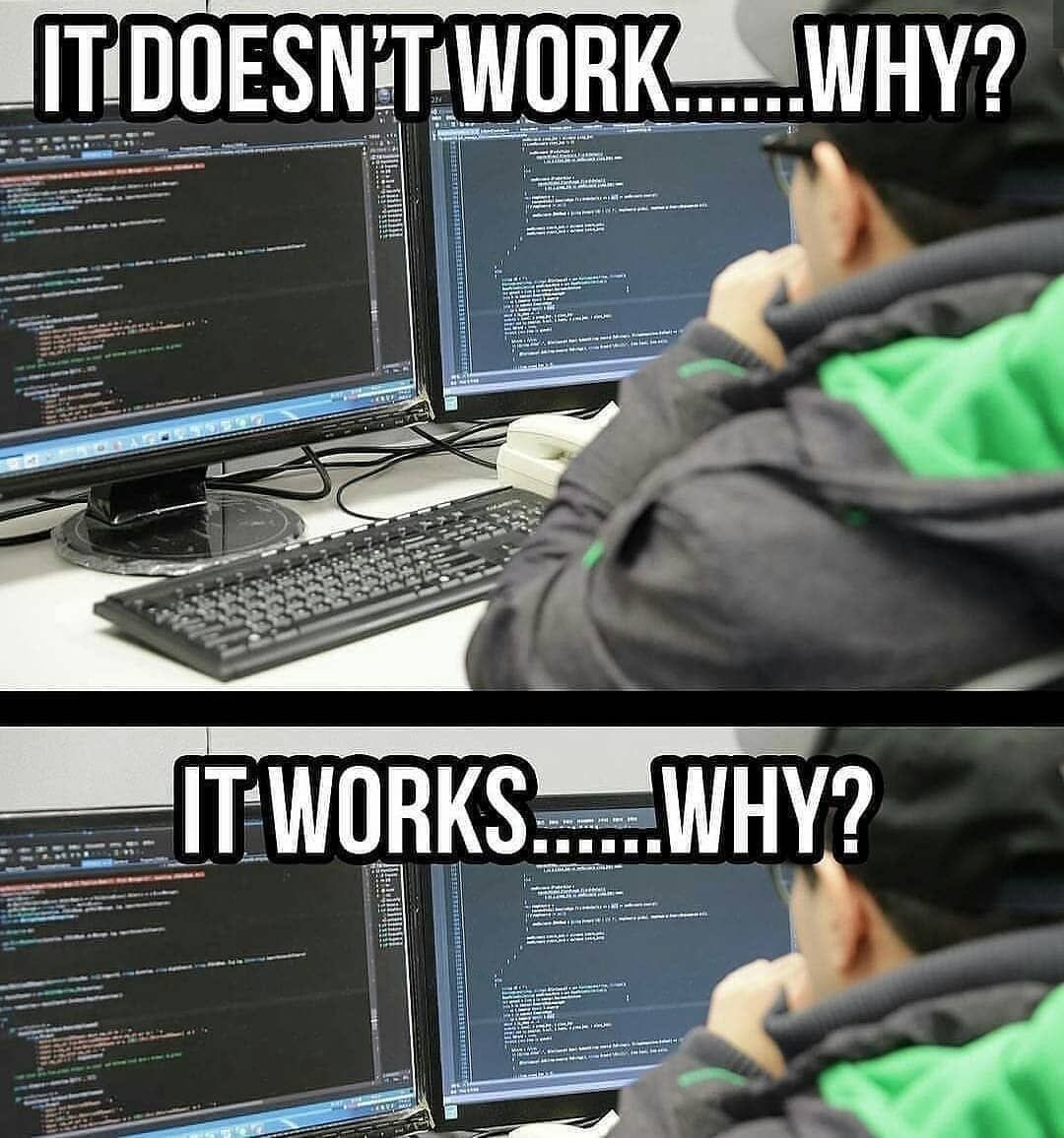 Timoflexy's tweet image. 😂😂😂
#WebDevelopment #programmer #developer 
#Coding