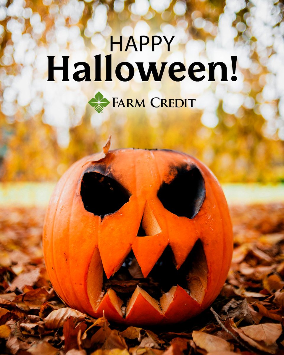 Farm Credit wishes you a spook-tacular Halloween! 🎃