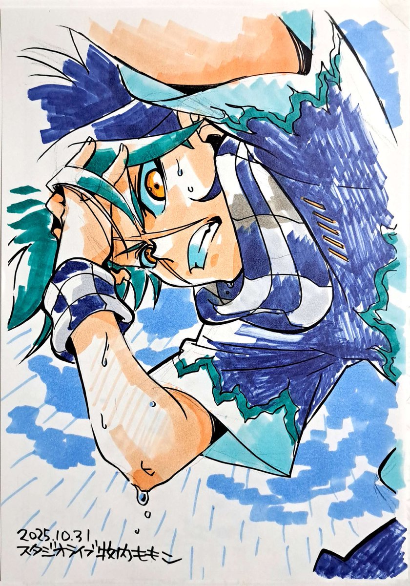 moco2346's tweet image. ベイブレードX102話
雨が降って来たぞ！？親父ィ…みたいなエイト兄さん。
ベイチューブ配信で何時でも見れます。宜しくお願い致します。
#ベイブレードX 
#BEYBLADEX