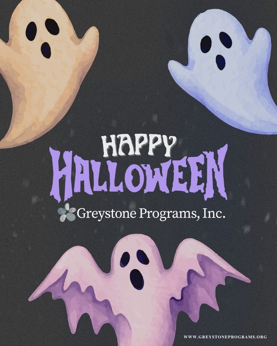 GreystonePrgrms's tweet image. Wishing everyone a fun and safe Halloween from all of us at Greystone Programs!

#GreystonePrograms #Halloween2025