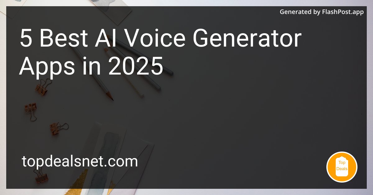 devhubbycom's tweet image. Does it have an option to sound like a disgruntled robot butler?

Source: topdealsnet.com/blog/best-ai-v…

#AIAdvancements #DigitalNarrators #AIIntegration #AIVoiceGenerator #aivoice #apps