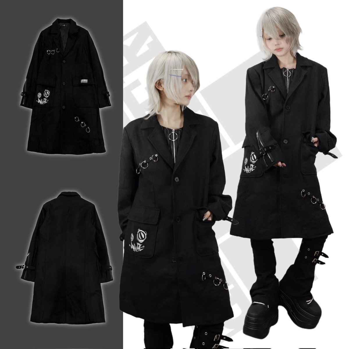 NieR ダッフルニットコート 定価1万円 ダッフルコートのフリマアイテム一覧