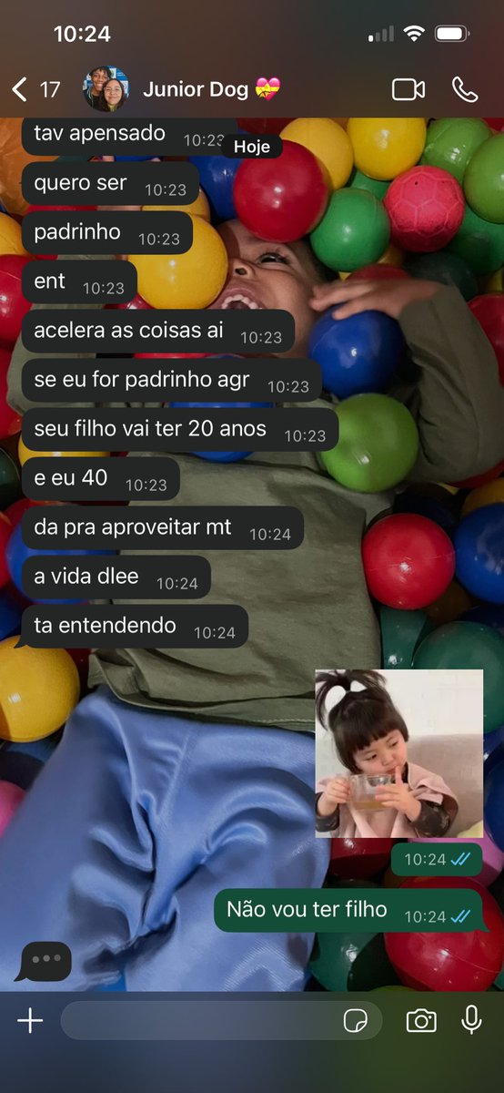 Meu irmão no seu dia mais calmo…