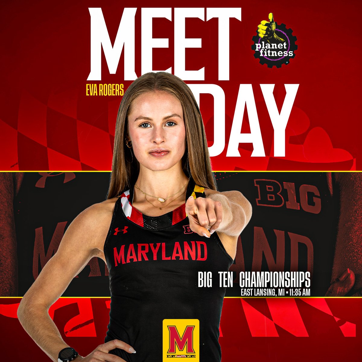 Meet Day in Michigan!

Watch on BTN: go.umd.edu/24ab
Live Results: go.umd.edu/24ac