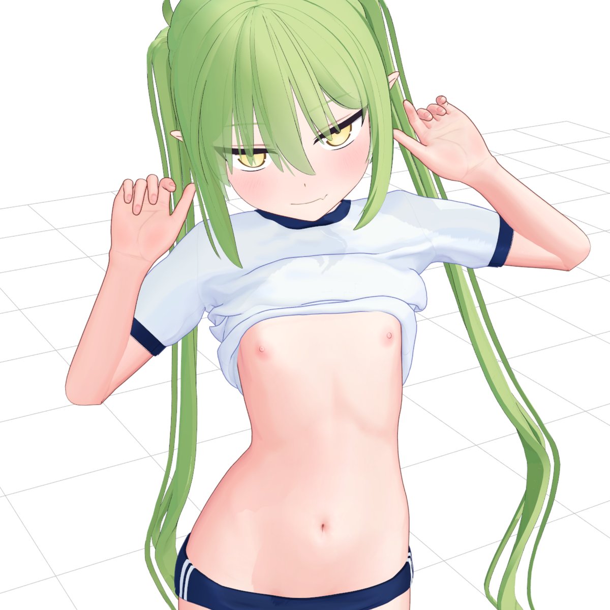 ノ◯ミ セットできました～🤗
えっちな衣装が似合いすぎますね～😋 