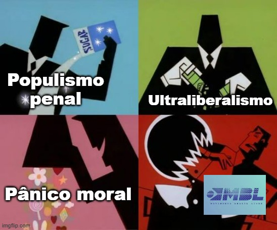 Nesse contexto de estado de exceção e guerra permanente nas favelas, você não vê os supostos liberais do MBL abordando o tema da legalização das drogas.

A única coisa que eles entregam aos incautos é ultraliberalismo, populismo penal, conservadorismo e pânico moral.