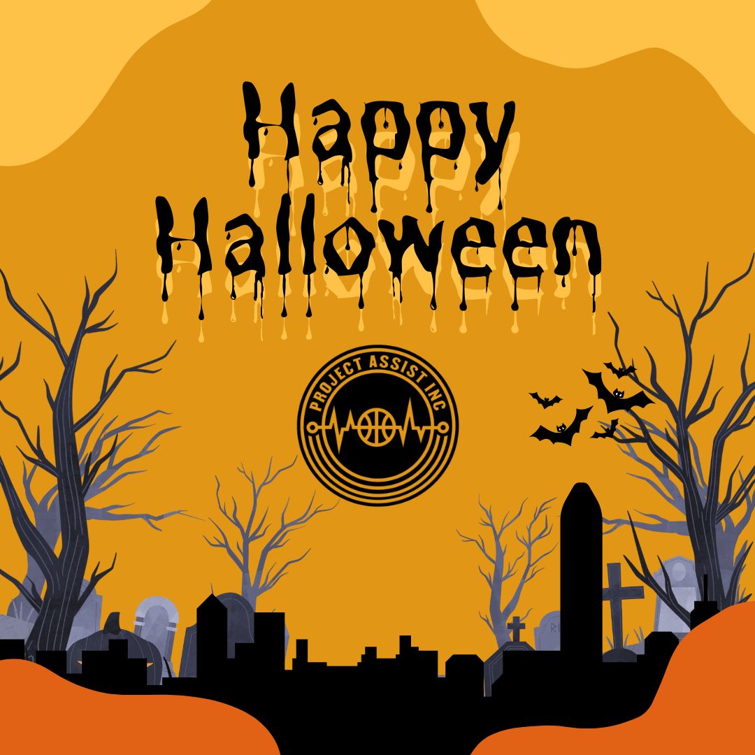 ProjAssistInc's tweet image. Happy Halloween from all of us at Project Assist, INC.! Have fun, stay safe, and look out for one another tonight. #HappyHalloween 🎃👻🕸️