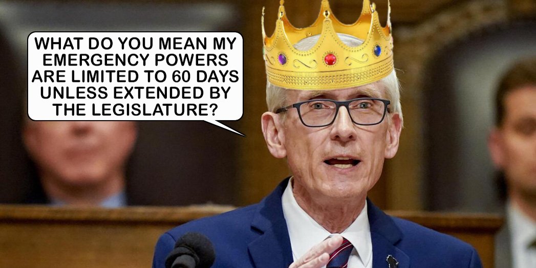 Today is October 31st,  2025,  and Tony Evers is STILL the worst Wisconsin governor in US history.

431 days until Evers is out.

#iamcharliekirk 

Happy All Hallows Eve!