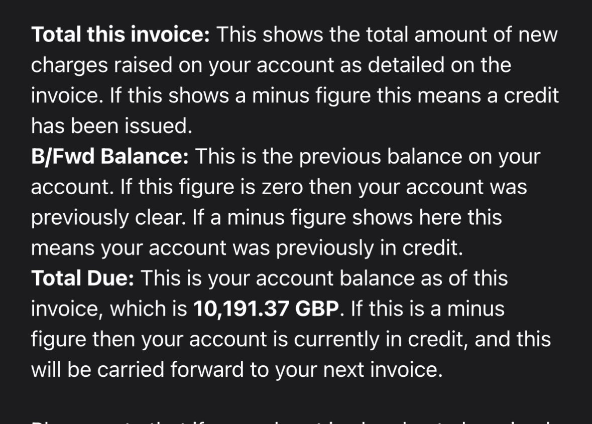 Jabbalake's tweet image. This is a 6 month bill from a new managing agent LSH for service charges on a building which has received a prohibition notice in July 2025, everyone evicted. Let down by the fire service and the courts. We need a national enquiry.