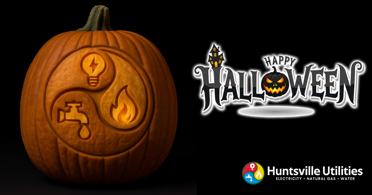 👻 Happy Halloween from all of us at Huntsville Utilities! 👻