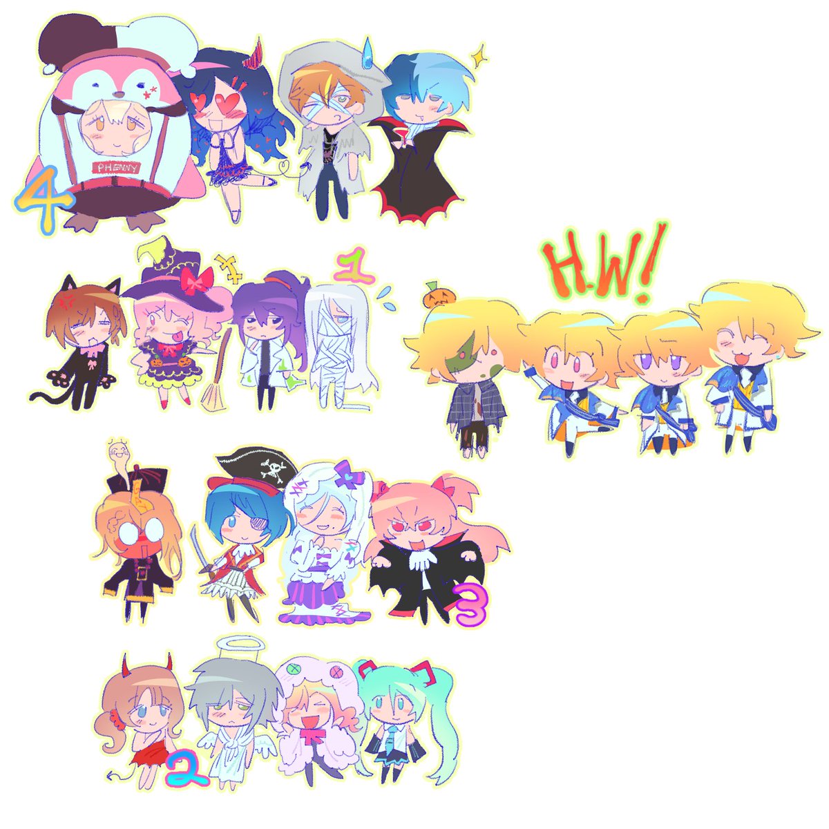 if anyone wants to see all 5 of them lol...