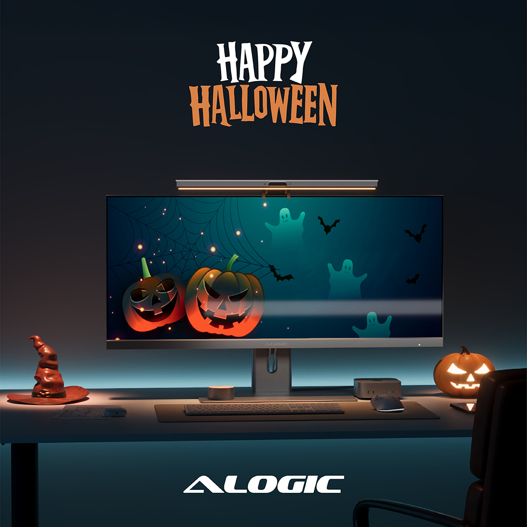 AlogicCorp's tweet image. 🎃 No tricks, just seamless tech.

Wishing you a Halloween filled with power, clarity, and a bit of magic. ✨

#ALOGIC #HappyHalloween #SmartTech #WorkInStyle #DeskEssentials