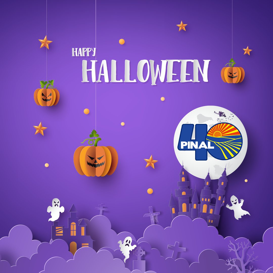 Have a happy and safe Halloween from your friends at Pinal 40! 👻 🎃