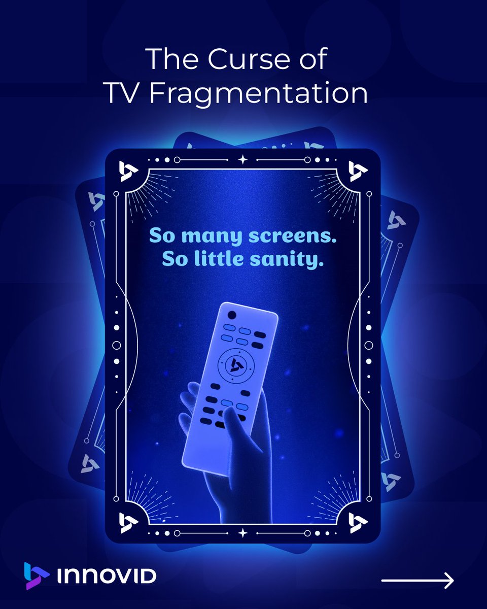 innovid's tweet image. Break the curse of TV fragmentation with Innovid.
Visit our site to see how we can lift the hex: now.innovid.com/learn-more
#Halloween #AdTech #OmnichannelAdvertising