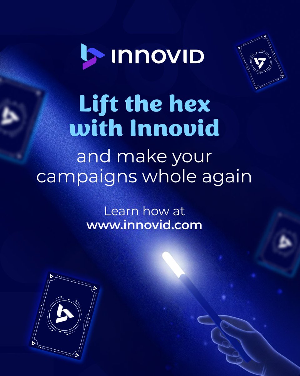innovid's tweet image. Break the curse of TV fragmentation with Innovid.
Visit our site to see how we can lift the hex: now.innovid.com/learn-more
#Halloween #AdTech #OmnichannelAdvertising