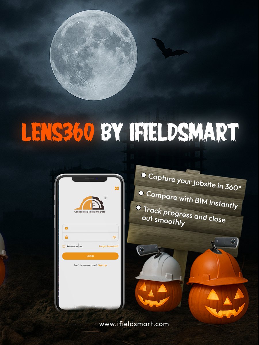 iFieldSmart_'s tweet image. 🎃 Don’t let manual reports haunt your deadlines!
Lens360 by Ifieldsmart lets you capture, compare, and track every corner of your site in 360°.
Simplify your construction progress — smarter, faster, ghost-free. 👻

#lens360 #ifieldsmart #constructionideas #constructiontech