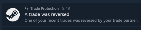 mrzaruba's tweet photo. So now my profile marked as "scammer" by steam?
I hope 10 revers with your account and you receive "gift" from steam https://t.co/bM4id7hi7s