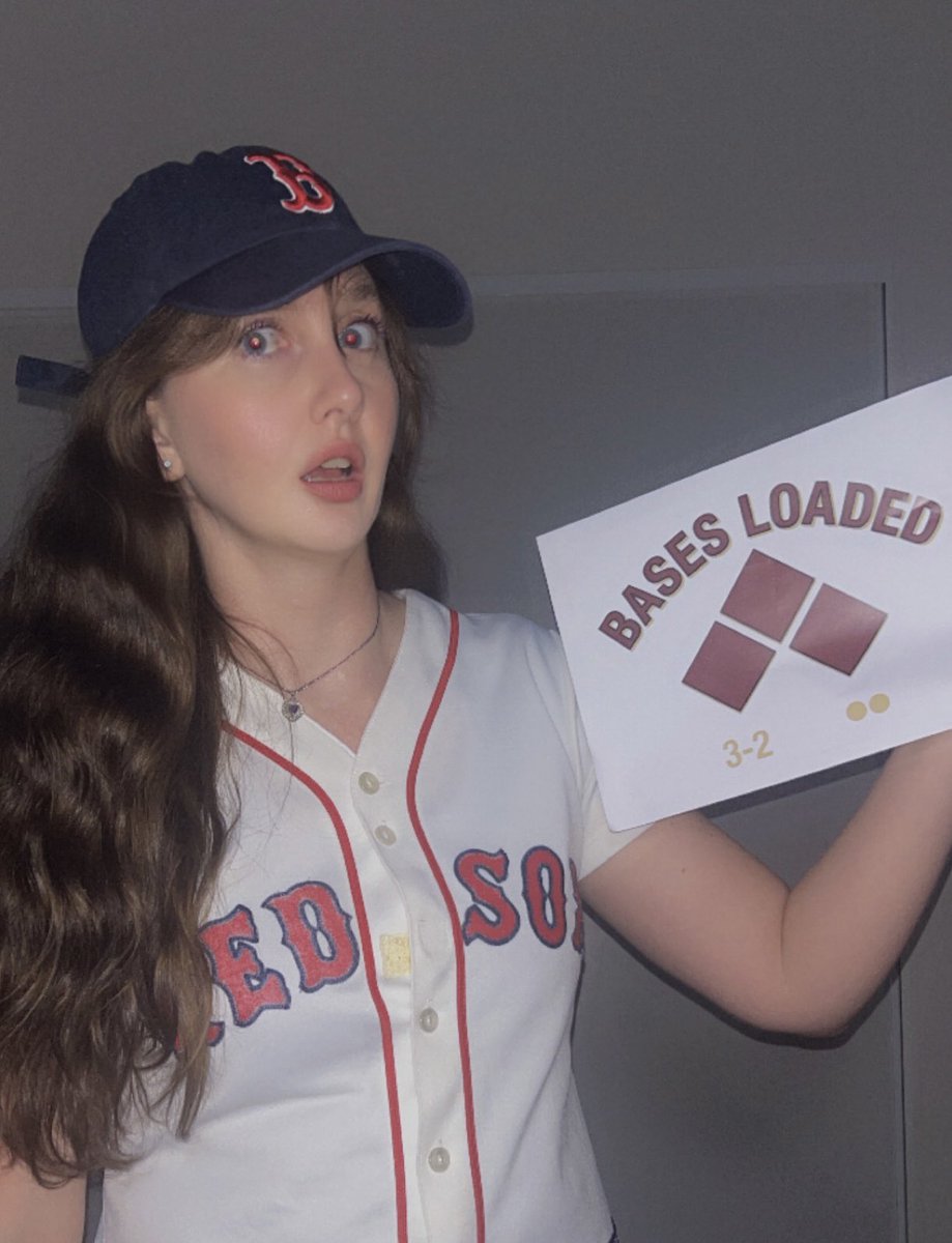 Happy Halloween, I went as the scariest thing I could think of (the 2025 Red Sox with runners in scoring position)