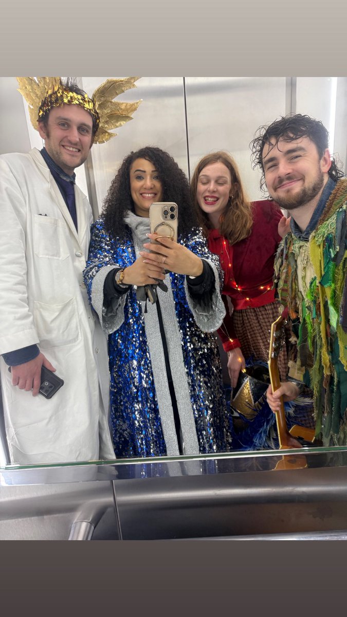 Always a pleasure to work with <a href="/creationtheatre/">Creation Theatre</a>, fabulous fun playing The Seer in Orbit to celebrate the opening of Oxford North.

#theatre 
#creationtheatre