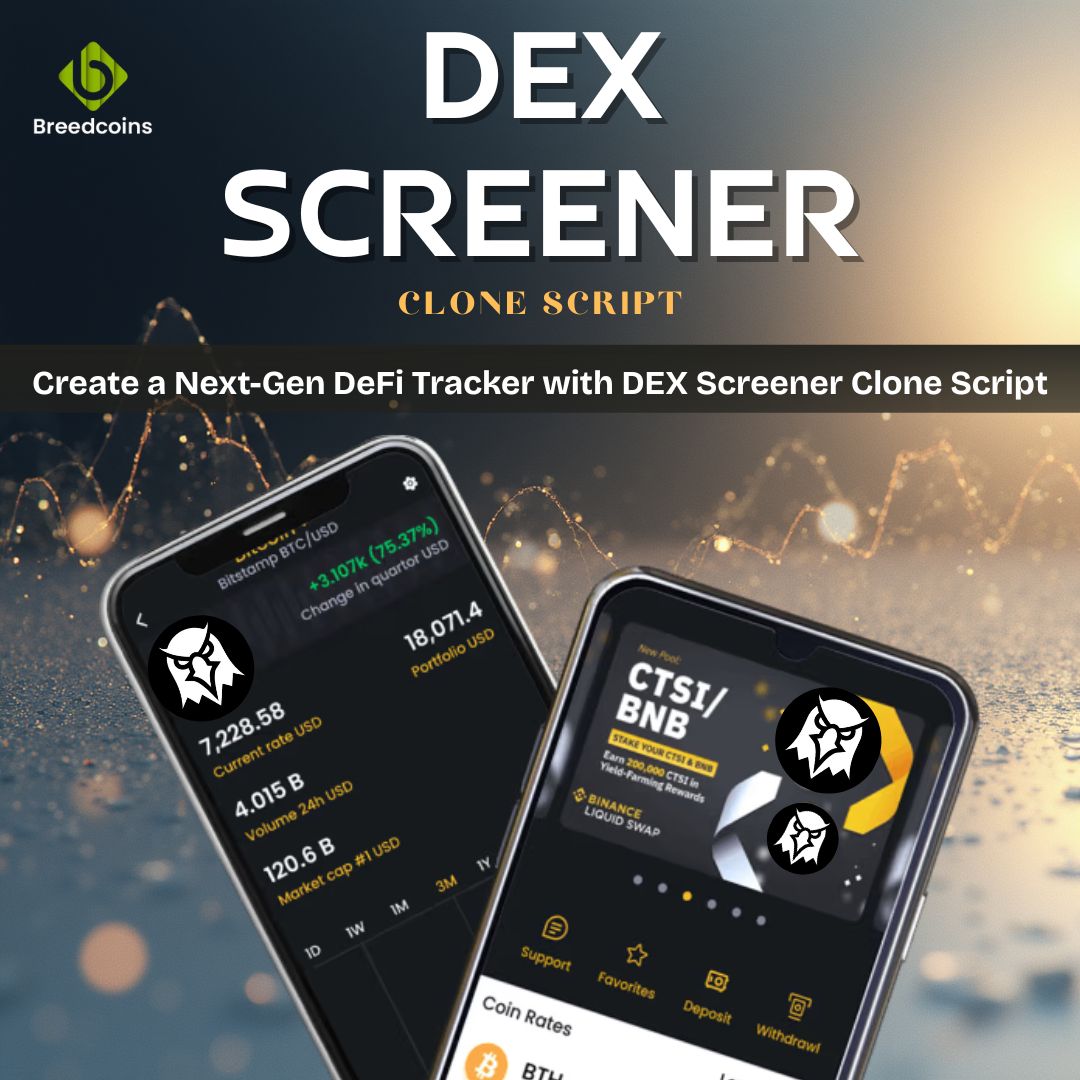 breedcoins's tweet image. Create Your Own DeFi Analytics Platform Today!

Get a Demo &amp;gt;&amp;gt; breedcoins.com/blog/dex-scree…

#DEXScreenerCloneScript #BreedCoins  #Web3Development #CryptoInnovation #UnitedStates #Singapore #UnitedKingdom #Germany #Philippines #Vietnam #Gibraltar #UnitedArabEmirates #Netherlands