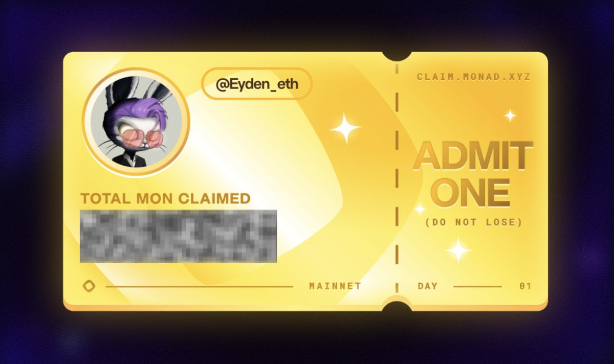 you think Monad's marketing is good cauz they dropped some recycled cards &amp; boxes?

most mfers:
&gt; never believed in the chain
&gt; can barely name 3 projects
&gt; will just dump day1 &amp; move on

it's not healthy or sustainable but game is game

you can hate the game, not the players