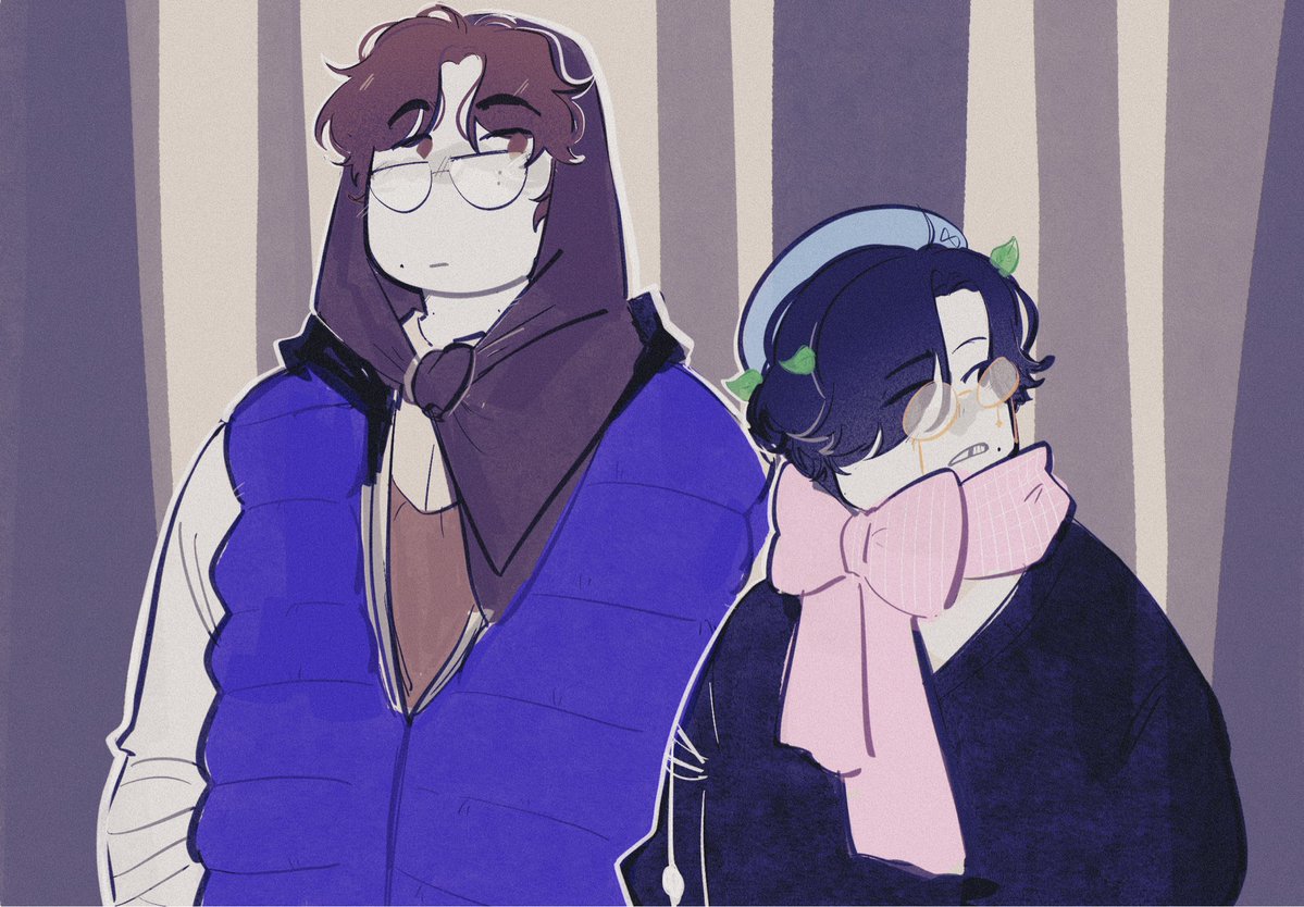 enilious's tweet image. [OC] Manon &amp;amp; Mo

#RobloxOC