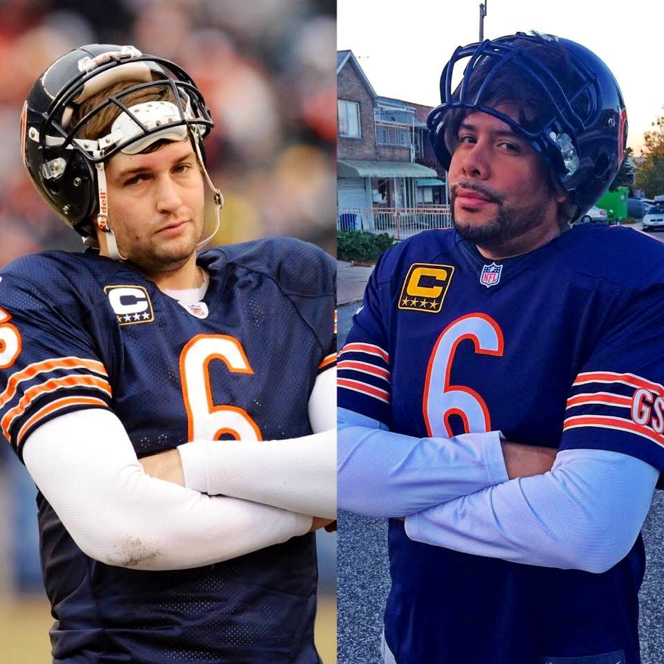 scar179nyc's tweet photo. #FlashbackFriday Happy Halloween y’all 🎃 #DaBears #CuttyDoesIT https://t.co/R5ApSocwKR