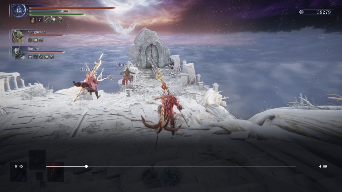 #ハロウィンナイトレイン
トゲトゲ執行者で参加しましたー！😚みなさんの戦技で画面にぎやか🌠楽しかったです👻👻お兄ちゃんと鉄っちゃんありがとうございました🥳