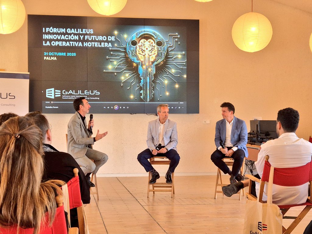 El 25º aniversario de Galileus supone reconocer la visión empresarial pionera de Miquel Ramis y todo su equipo para orientar el turismo a la innovación, la digitalización y la sostenibilidad. 

Enhorabuena por este I Fórum Galileus 'Innovación y Futuro de la Operativa Hotelera'.