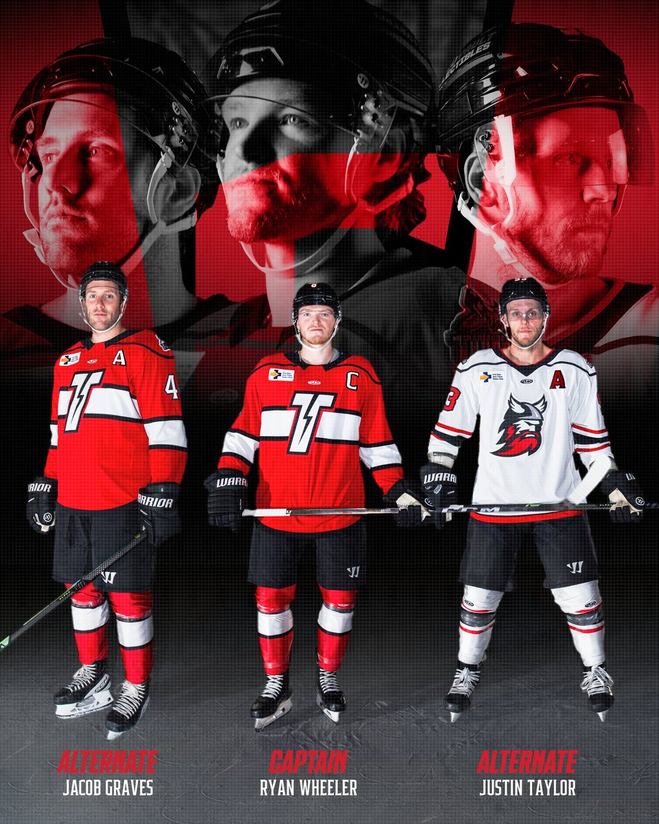 Captain Wheels 🫡

Jacob Graves and Justin Taylor have been named assistant captains ⚡️