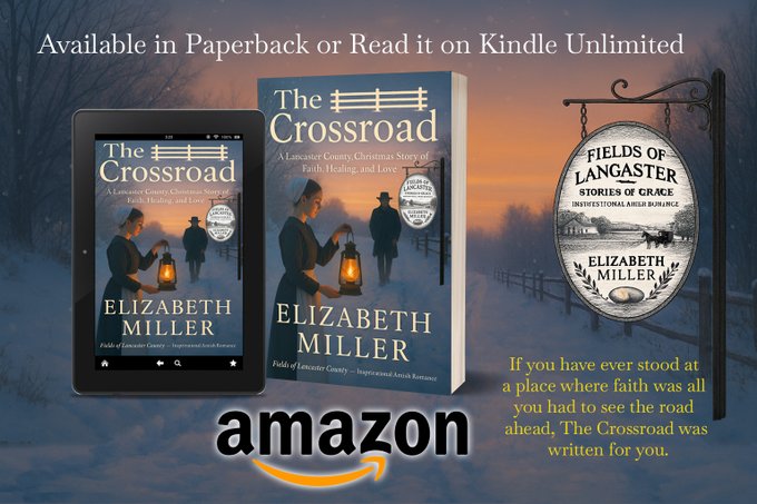 DriverClassics's tweet image. The Crossroad: A Lancaster County Christmas Story of Faith, Healing, and Love amazon.com/dp/B0FXGQPKTL #AmishFiction #ChristmasRomance #kindle #books #Amish #farmlife #Christmas2025 #christianwriters #christianity  #christiancommunity #hearties #mustread