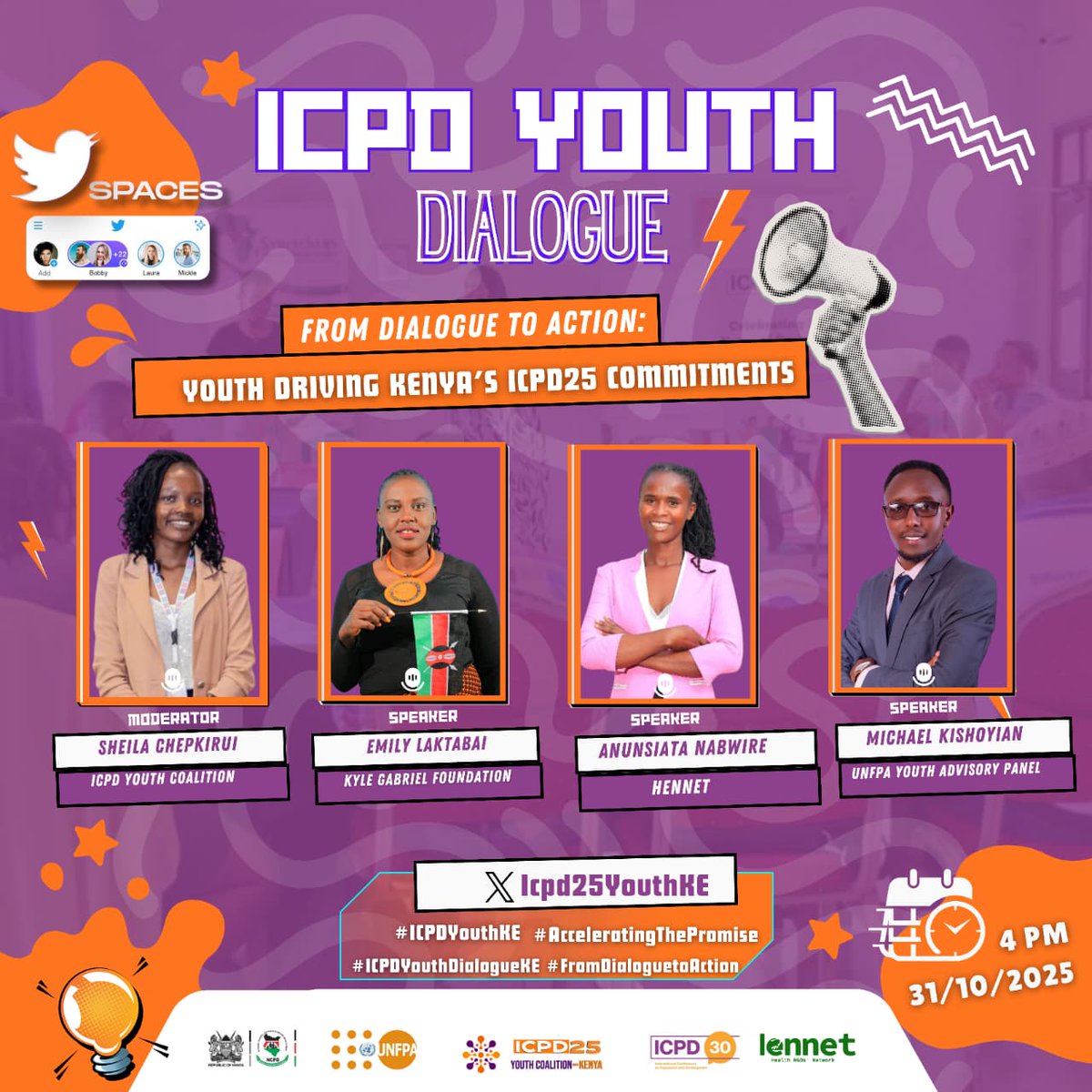 RaiseYourV_oice's tweet image. Let’s link ICPD25 to everyday struggles; from menstrual dignity to safe abortions and access to contraception. Every action that upholds choice and dignity counts.

#ICPDYouthDialogueKE #AcceleratingThePromise #FromDialoguetoAction