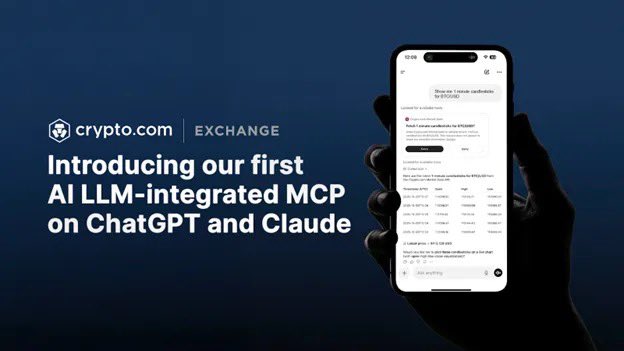 Crypto.com today announced the launch of its Model Context Protocol (MCP), Crypto Market Data by Crypto.com, to provide a high-performance cryptocurrency and financial data service that integrates directly with leading AI large language models (LLMs),