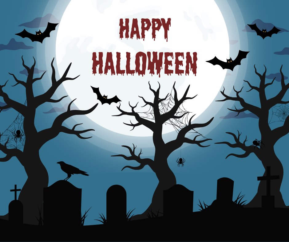 Have a safe and happy Halloween! 🎃