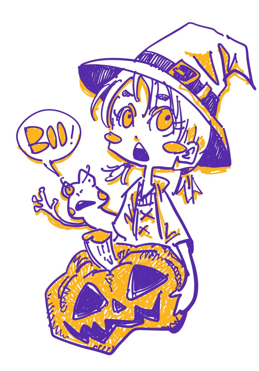 Lucky0611g's tweet image. はっぴーはろうぃーん 🧙🐸🎃